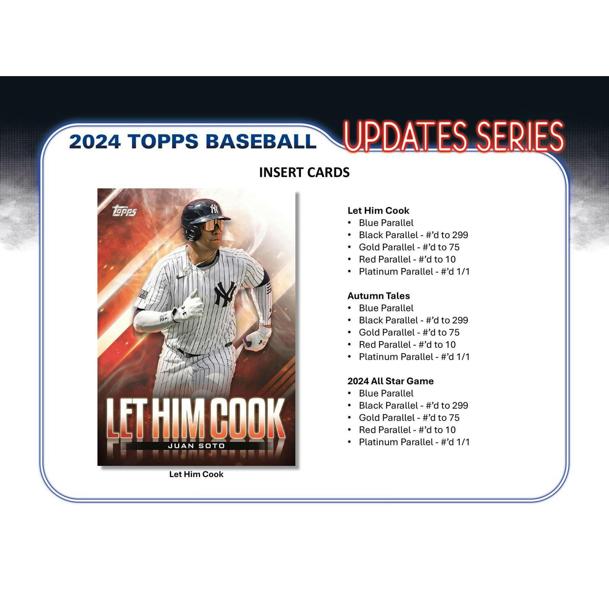 2024 Topps Update Series Baseball Hobby Jumbo Pack