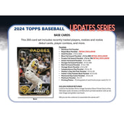 2024 Topps Update Series Baseball 20-Pack Retail Box