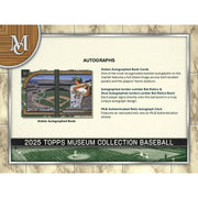 2025 Topps Museum Collection Baseball Hobby 8-Box Case