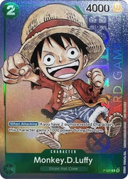 One Piece TCG 2023 Gen Con Promo Monkey D. Luffy P-037 FOIL NEAR MINT NM