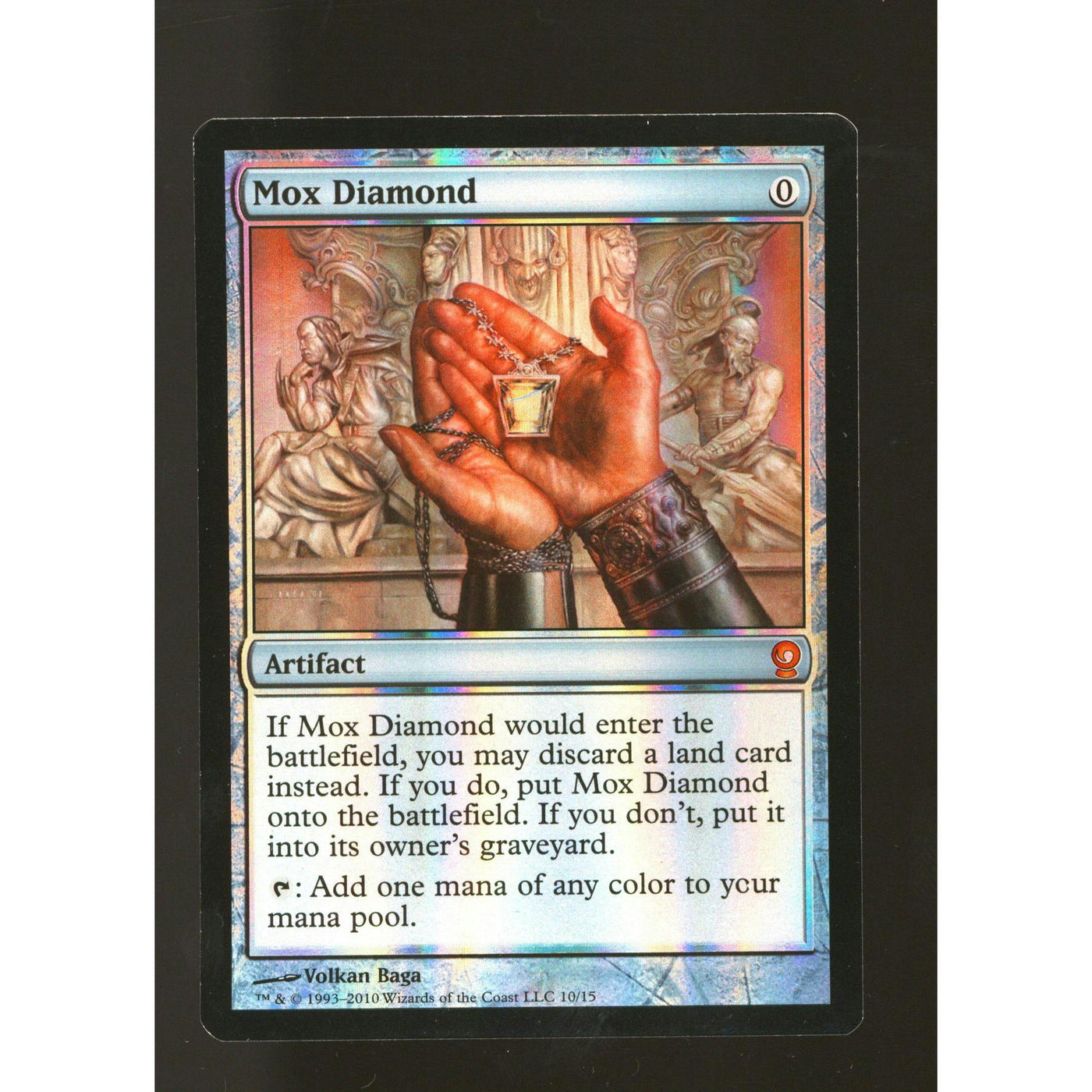 Magic the Gathering From the Vault: Relics FTV FOIL Mox Diamond LIGHTLY PLAYED LP *297