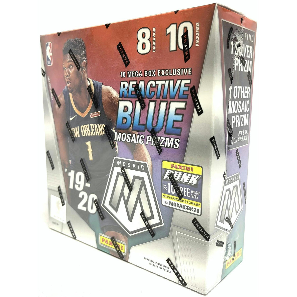 2019/20 Panini Mosaic Basketball Mega Box (Reed Buy)