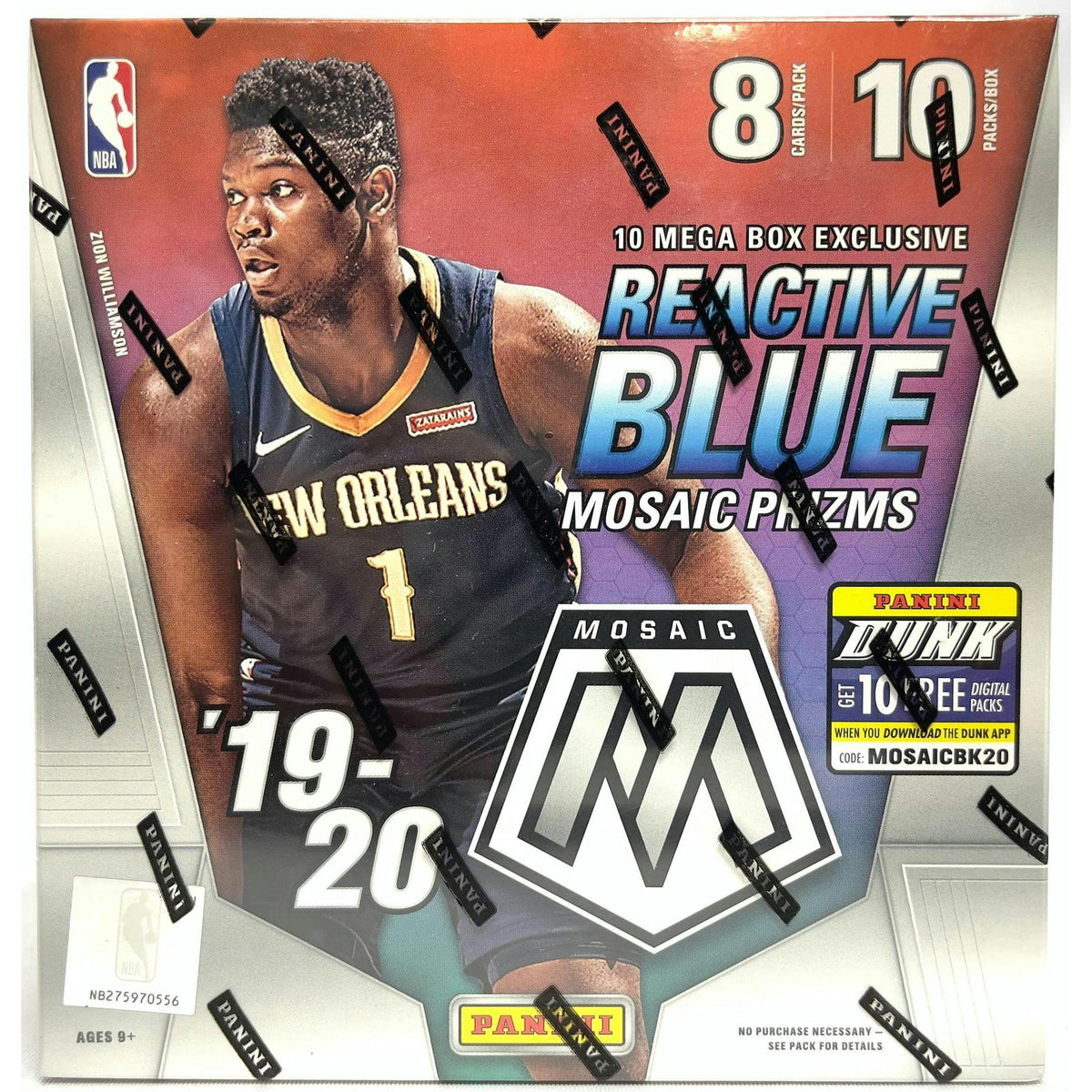 2019/20 Panini Mosaic Basketball Mega Box (Reed Buy)