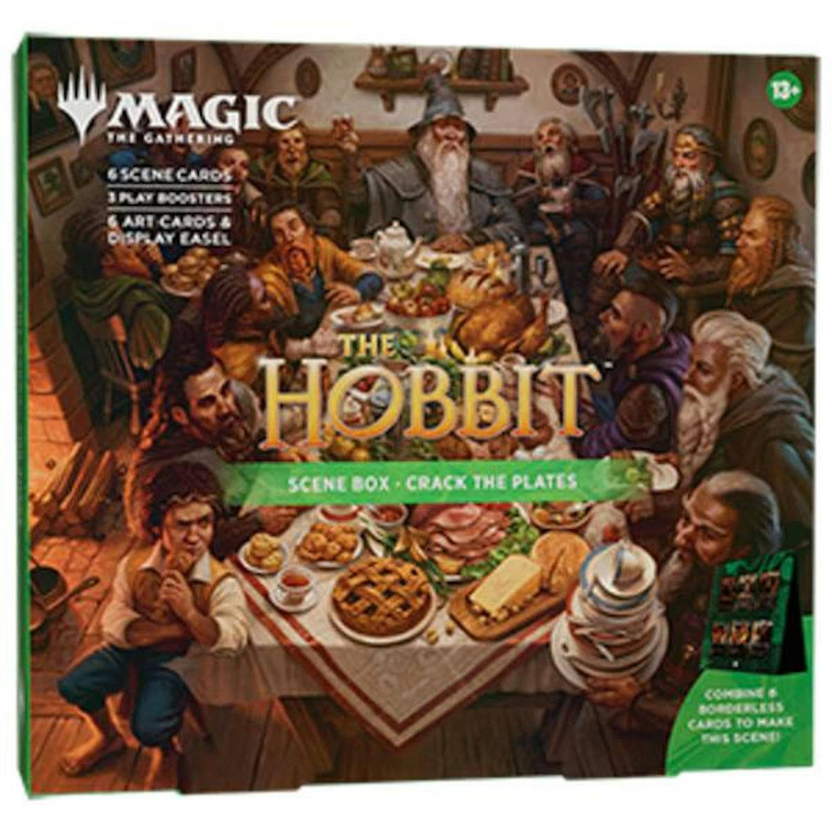 Magic the Gathering The Hobbit Scene 4-Box Case