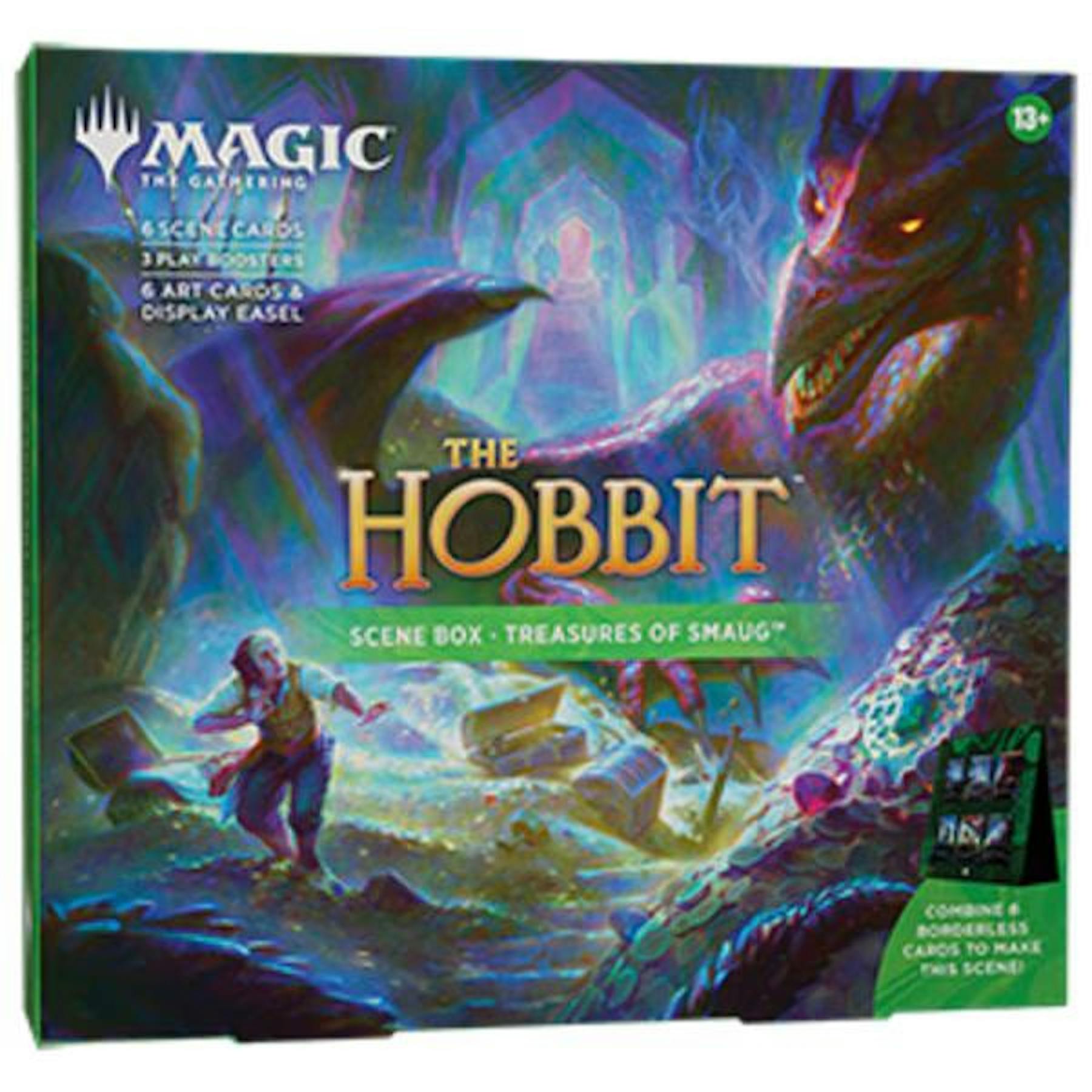 Magic the Gathering The Hobbit Scene 4-Box Case