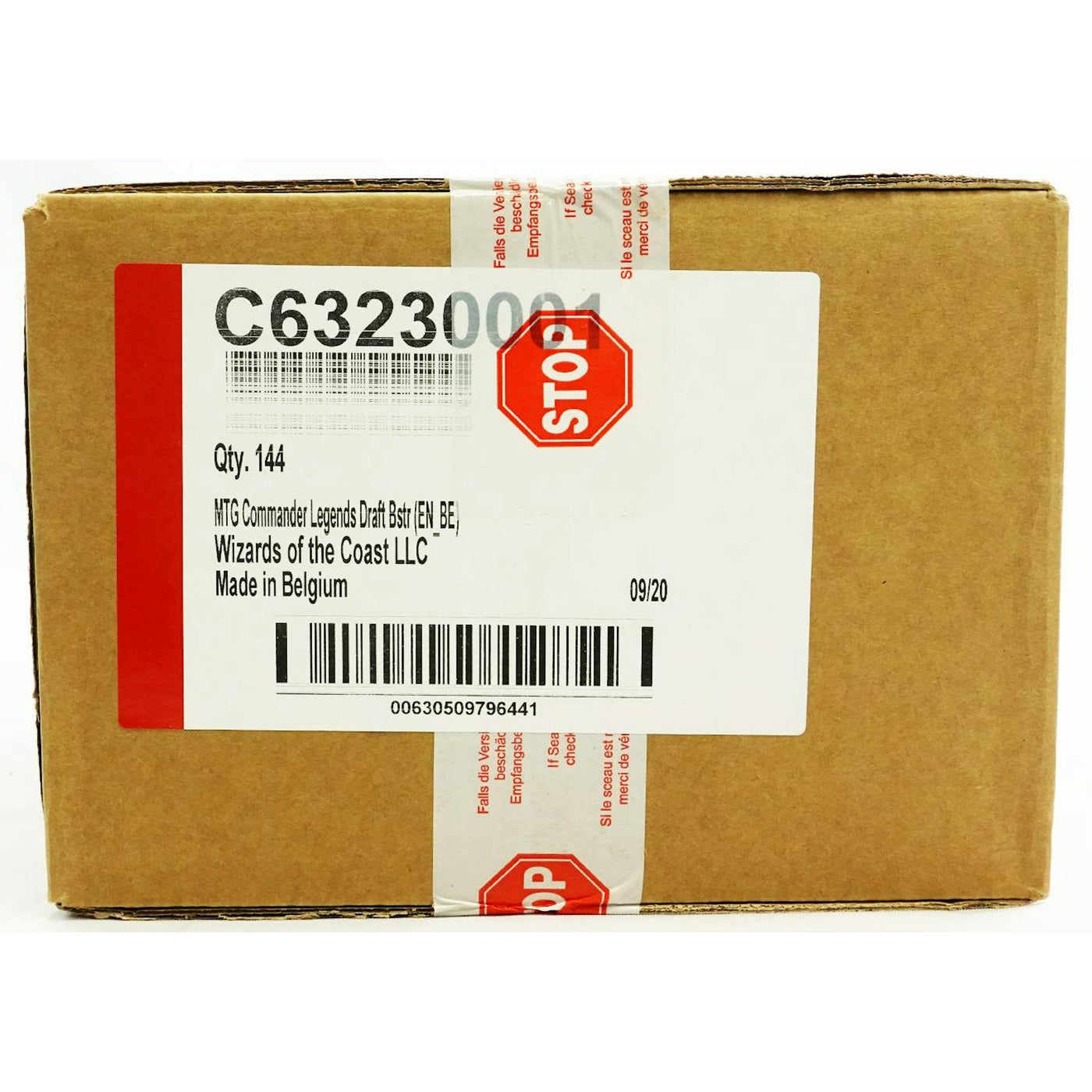 Magic the Gathering Commander Legends Draft Booster 6-Box Case