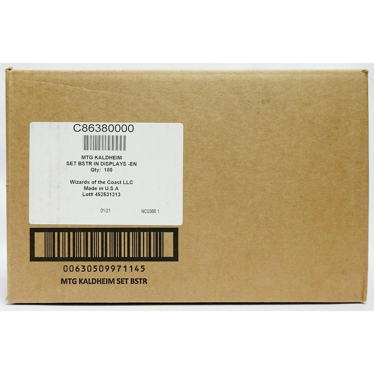 Magic the Gathering Kaldheim Set Booster 6-Box Case