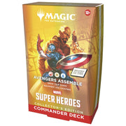 Magic the Gathering Marvel Super Heroes Collector Commander 4-Deck Case
