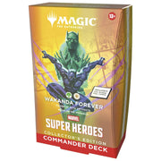 Magic the Gathering Marvel Super Heroes Collector Commander 4-Deck Case