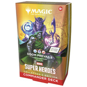 Magic the Gathering Marvel Super Heroes Collector Commander 4-Deck Case