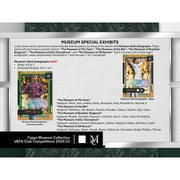 2024/25 Topps UEFA Club Competitions Museum Collection Soccer Hobby 8-Box Case