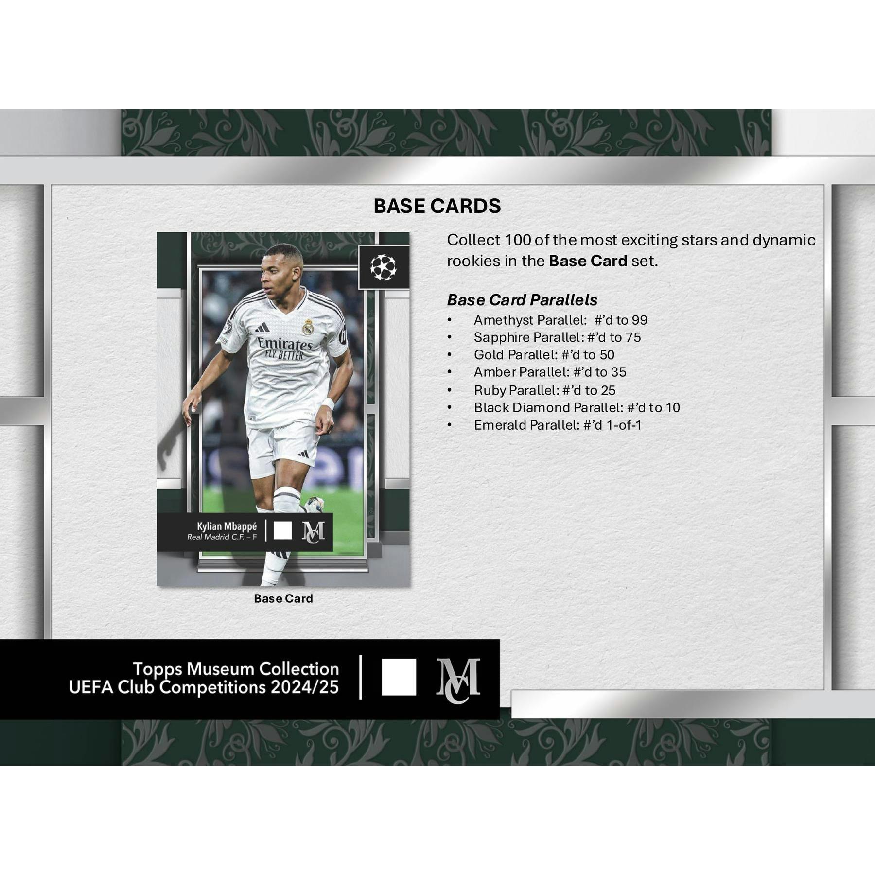 2024/25 Topps UEFA Club Competitions Museum Collection Soccer Hobby Box