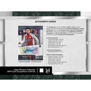 2024/25 Topps UEFA Club Competitions Museum Collection Soccer Hobby 8-Box Case