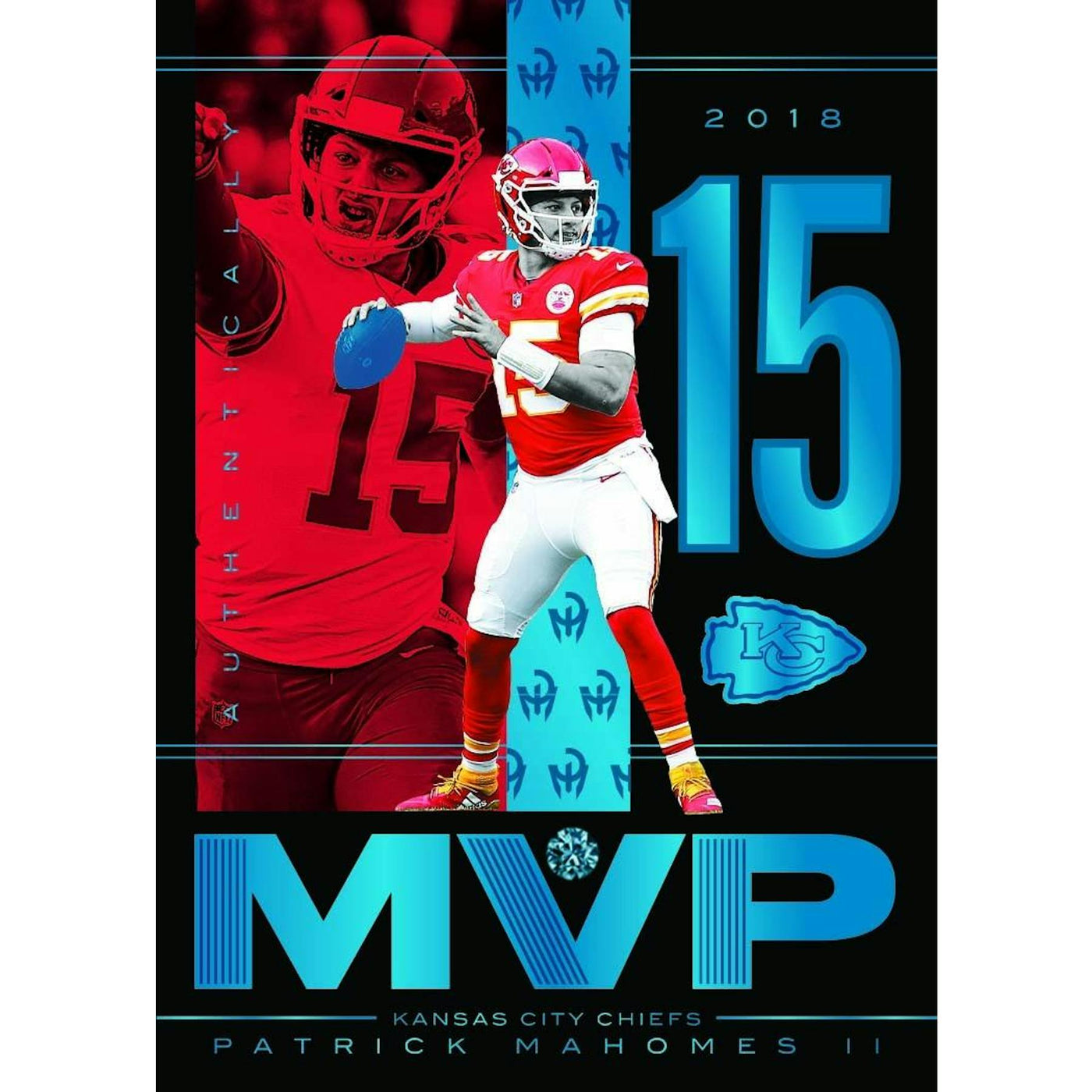 2025 Panini Authentically Mahomes Football Hobby Case
