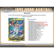 2024/25 Topps Chrome Basketball Blaster Box