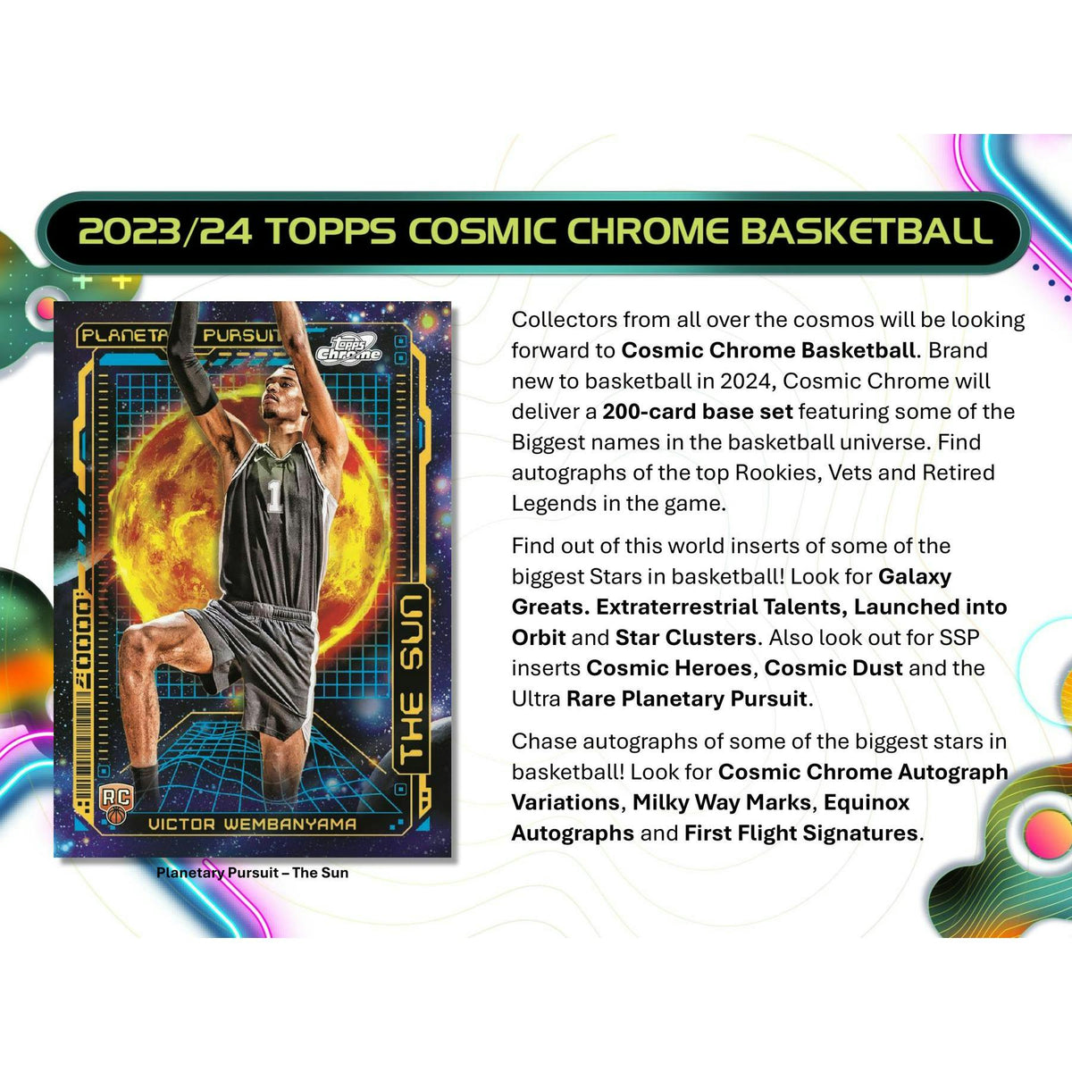 2023/24 Topps Cosmic Chrome Basketball Hobby Box