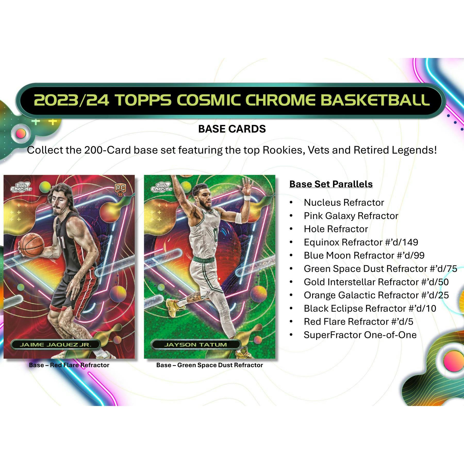 2023/24 Topps Cosmic Chrome Basketball Hobby 12-Box Case
