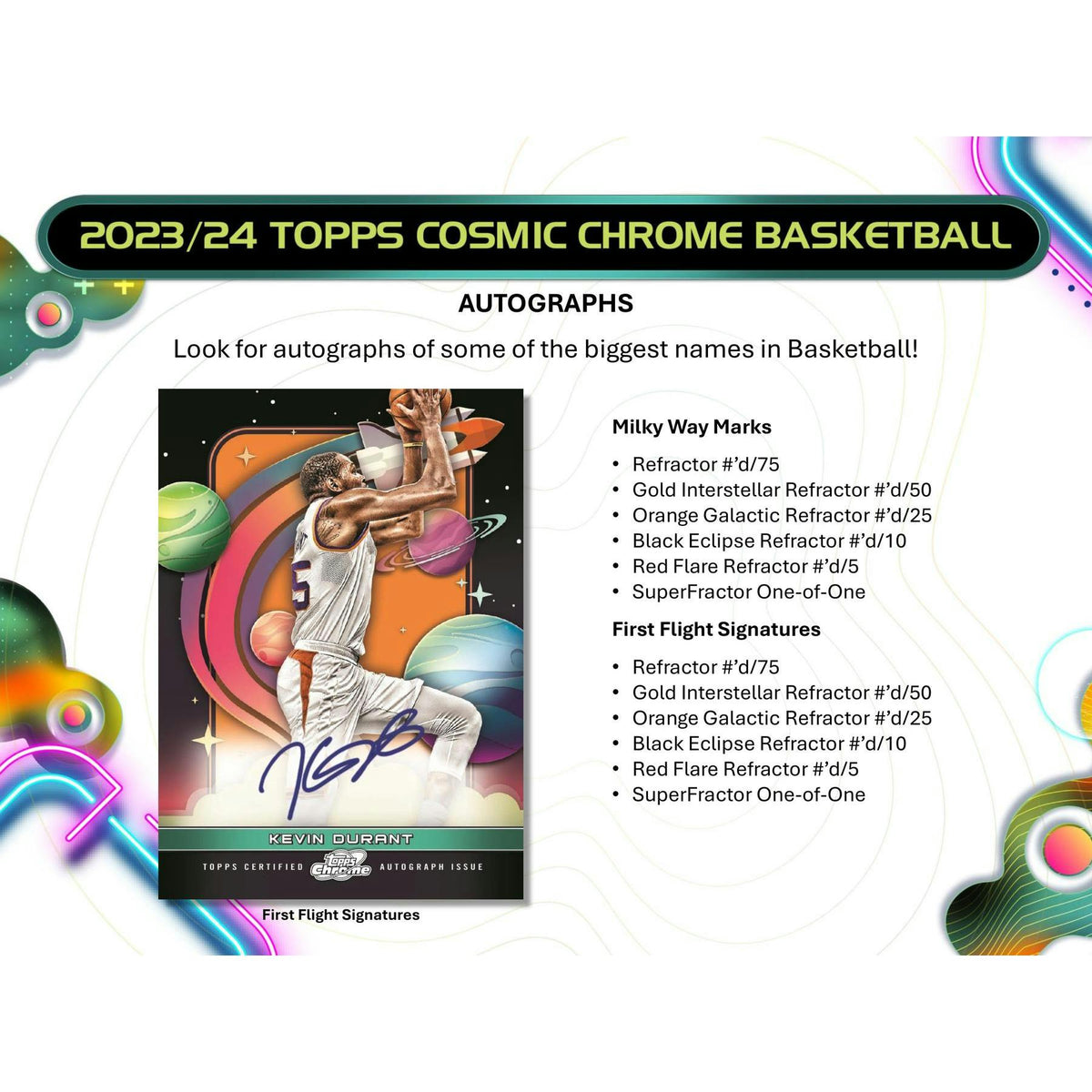 2023/24 Topps Cosmic Chrome Basketball Hobby 12-Box Case