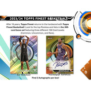 2023/24 Topps Finest Basketball Hobby 8-Box Case