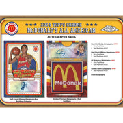 2024 Topps Chrome McDonald's All American Basketball Mega Pack