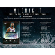 2023/24 Topps Midnight Basketball Hobby Box