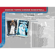 2025/26 Topps Chrome Basketball Mega Pack