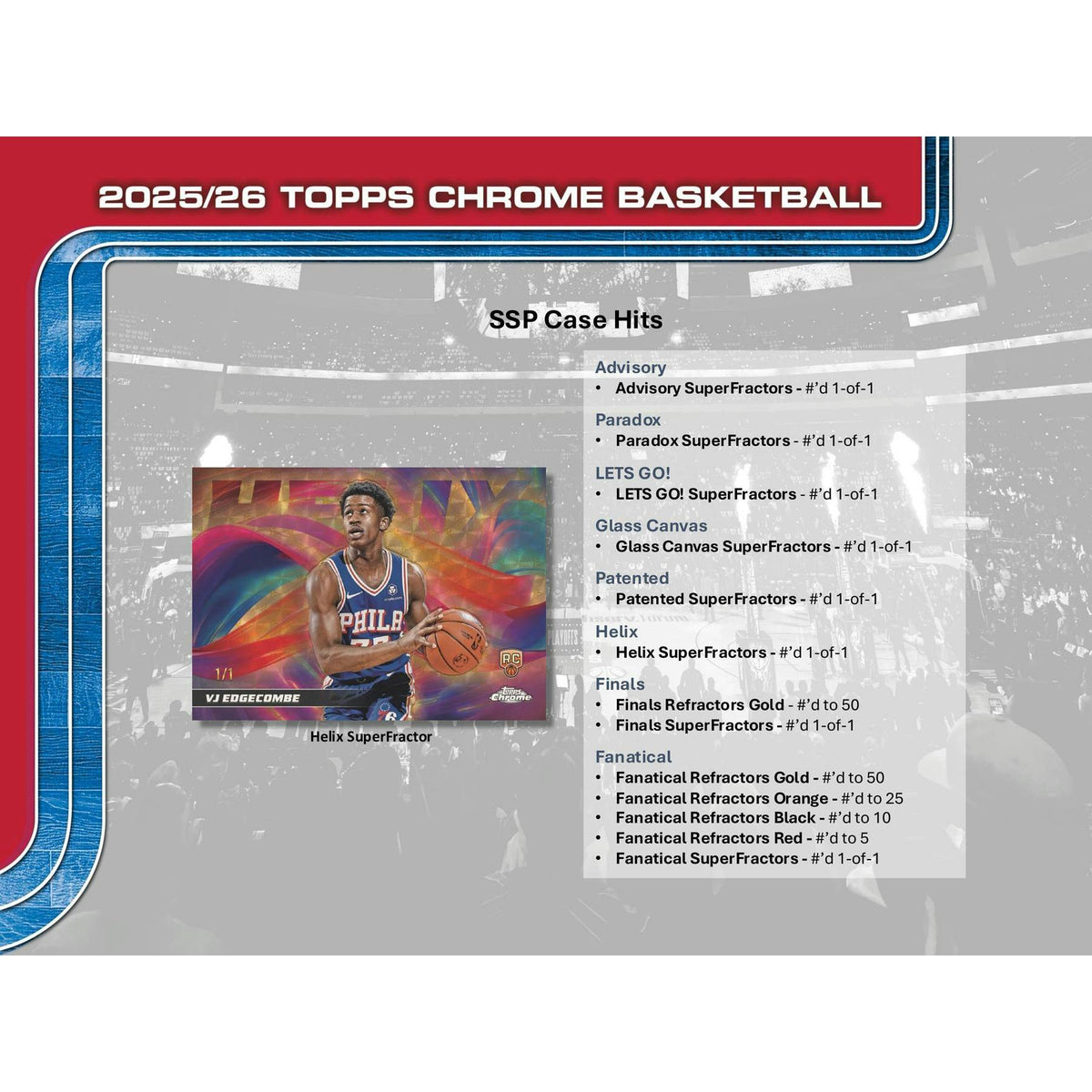 2025/26 Topps Chrome Basketball Mega Pack