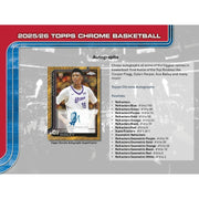 2025/26 Topps Chrome Basketball Mega Box