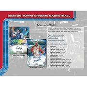 2025/26 Topps Chrome Basketball Mega Pack