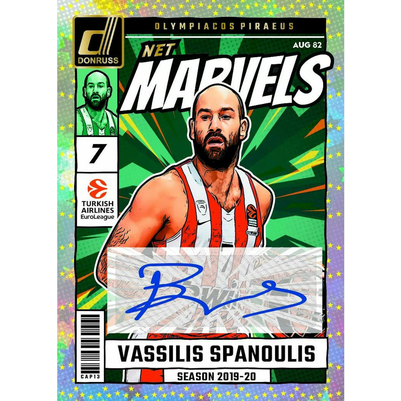 2024/25 Panini Donruss Turkish Airlines EuroLeague Basketball Hobby Box