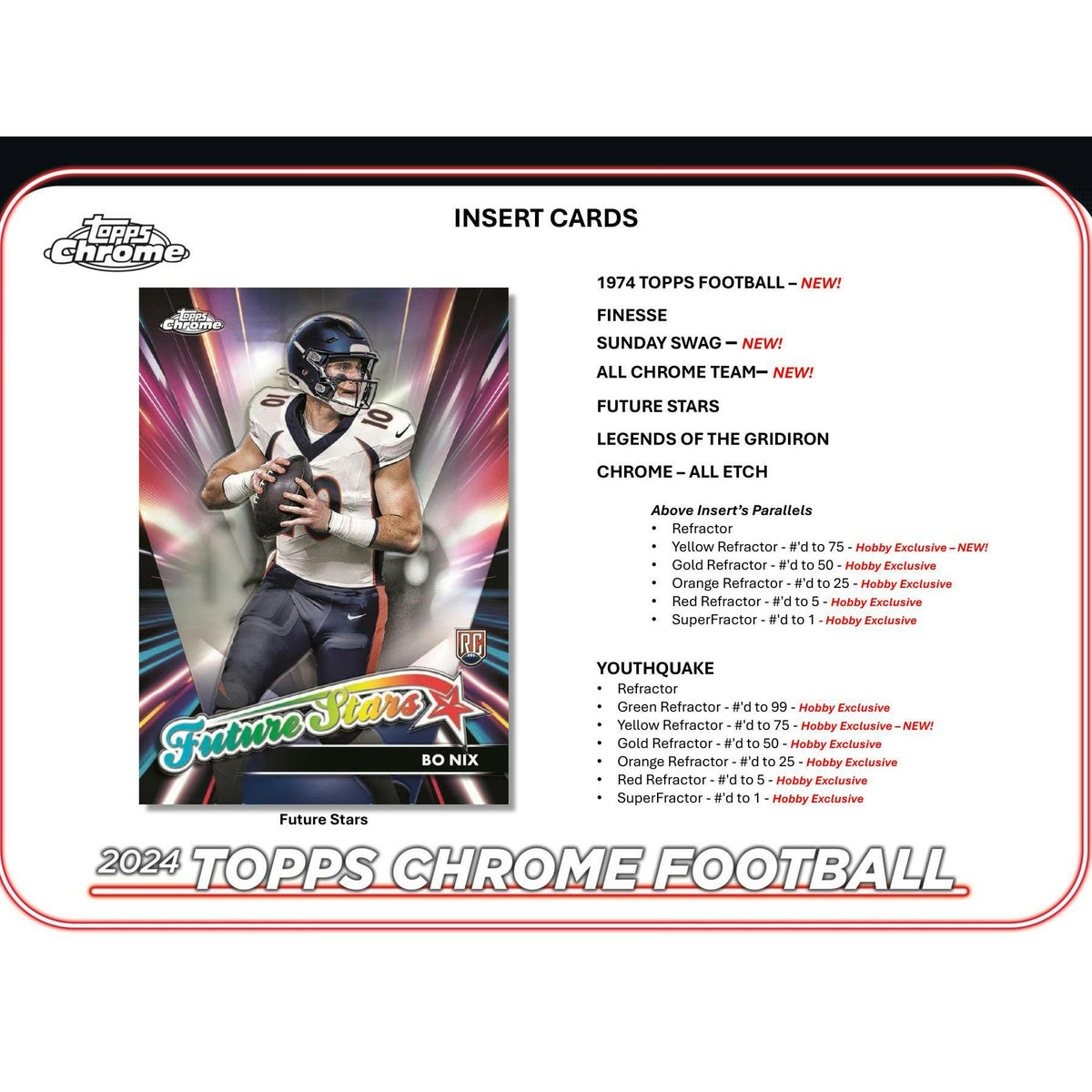 2024 Topps Chrome Football Delight Box