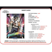2024 Topps Chrome Football Hobby 12-Box Case