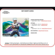 2024 Topps Chrome Football Delight 10-Box Case