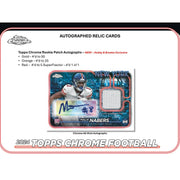 2024 Topps Chrome Football Hobby 12-Box Case