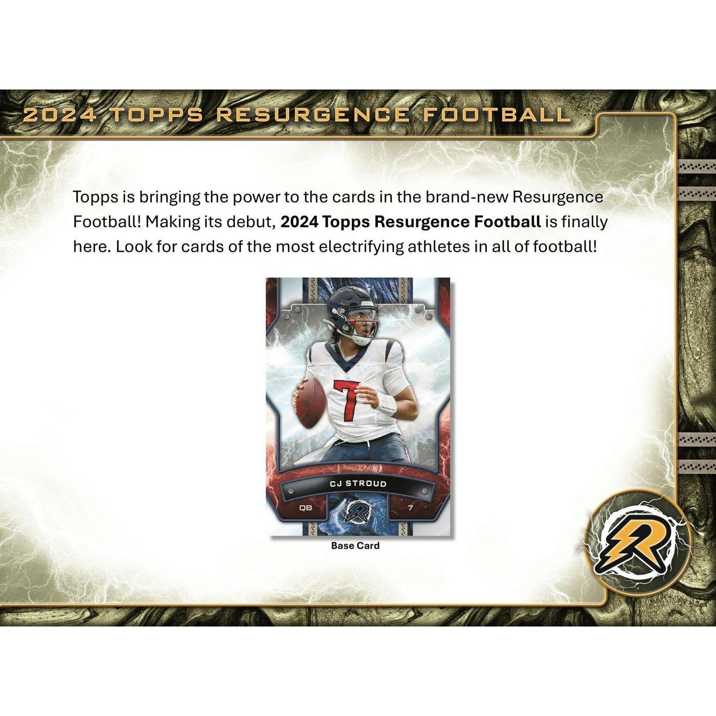 2024 Topps Resurgence Football Blaster 40-Box Case