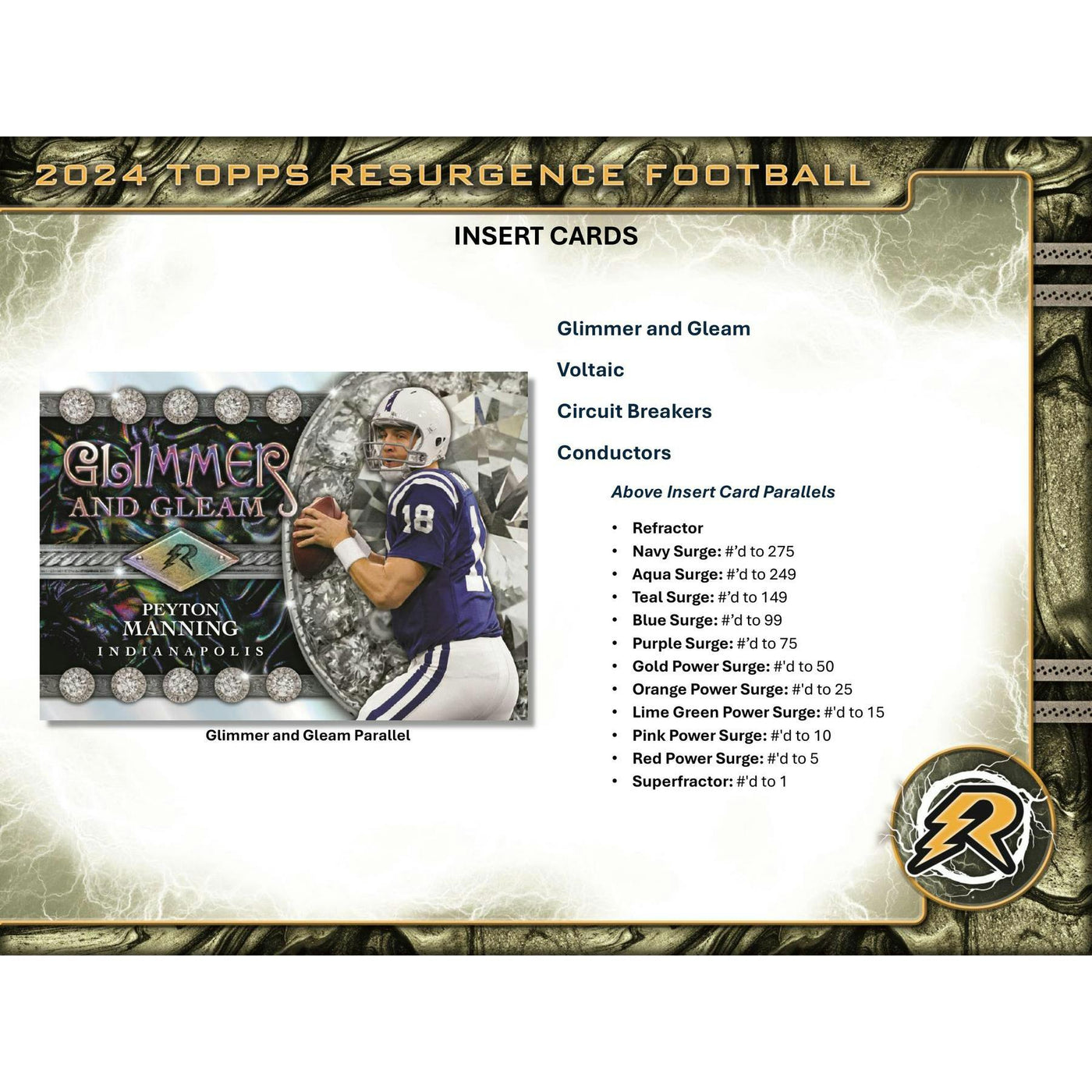 2024 Topps Resurgence Football Blaster 40-Box Case
