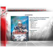 2024 Topps Signature Class Football Mega 20-Box Case