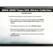 2024/25 Topps NHL Hockey Sticker Collection 16-Box Case