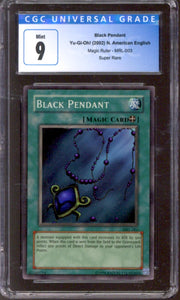 Yu-Gi-Oh Magic Ruler Black Pendant MRL-003 CGC 9