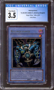 Yu-Gi-Oh Magic Ruler Relinquished MRL-029 CGC 3.5