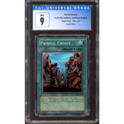 Yu-Gi-Oh Magic Ruler Painful Choice MRL-049 CGC 9