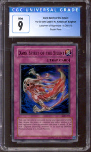 Yu-Gi-Oh Labyrinth Of Nightmare Dark Spirit Of The Silent LON-079 CGC 9