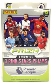 2020/21 Panini Prizm Premier League EPL Soccer Hanger Box (Pink Stars Prizms!)