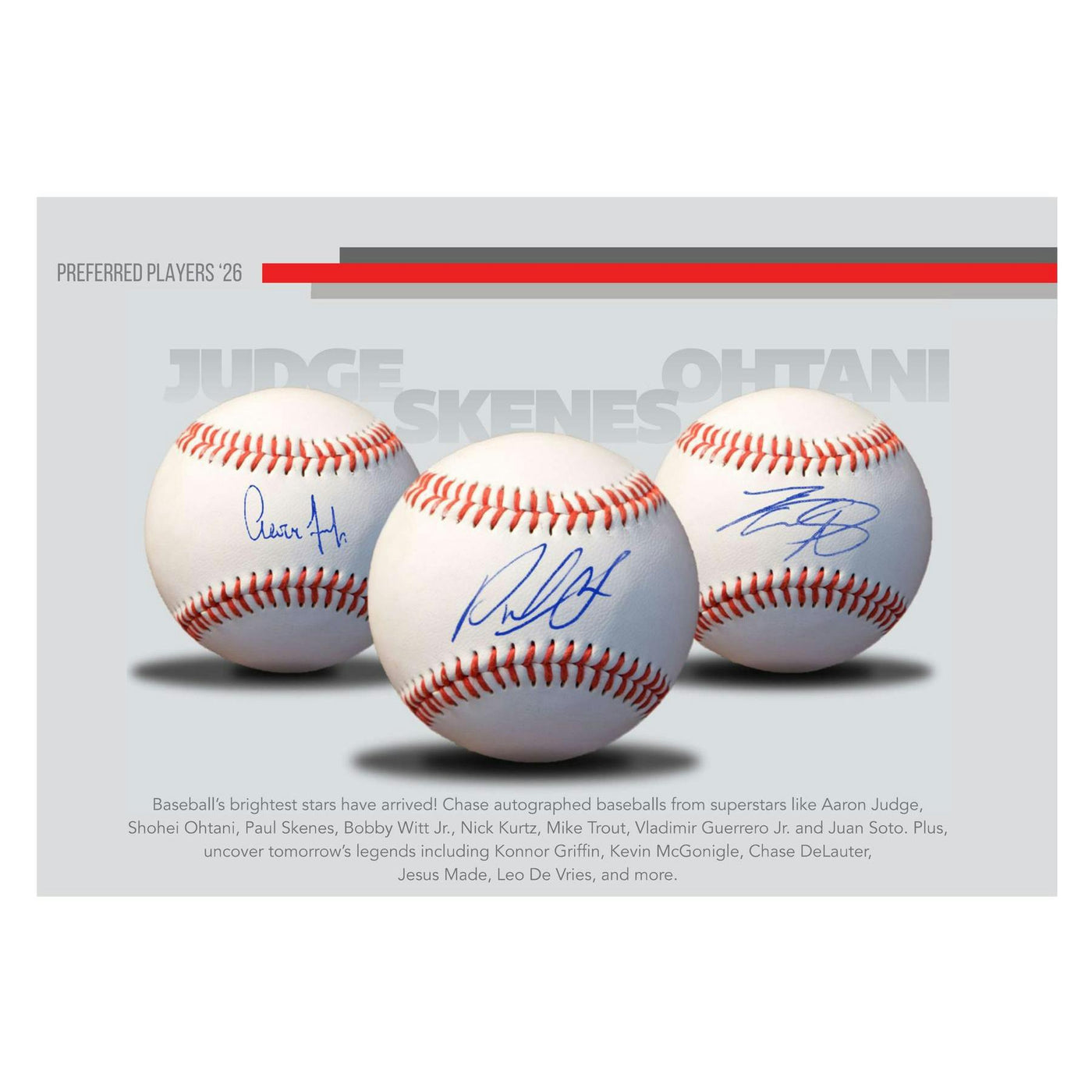 2026 Onyx Preferred Players Collection Autographed Baseball Hobby Box