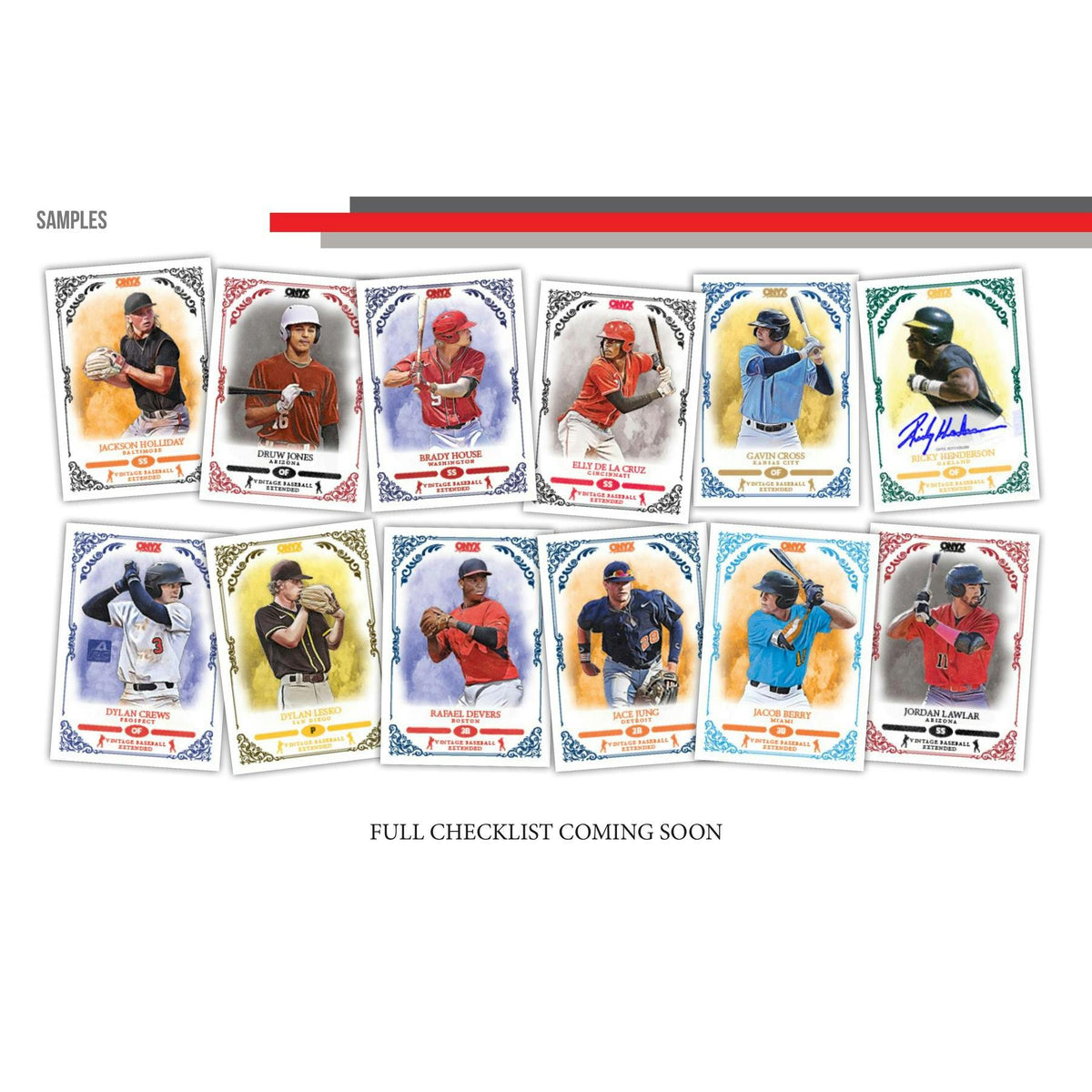 2022 Onyx Vintage Extended Baseball Hobby Box (Reed Buy)