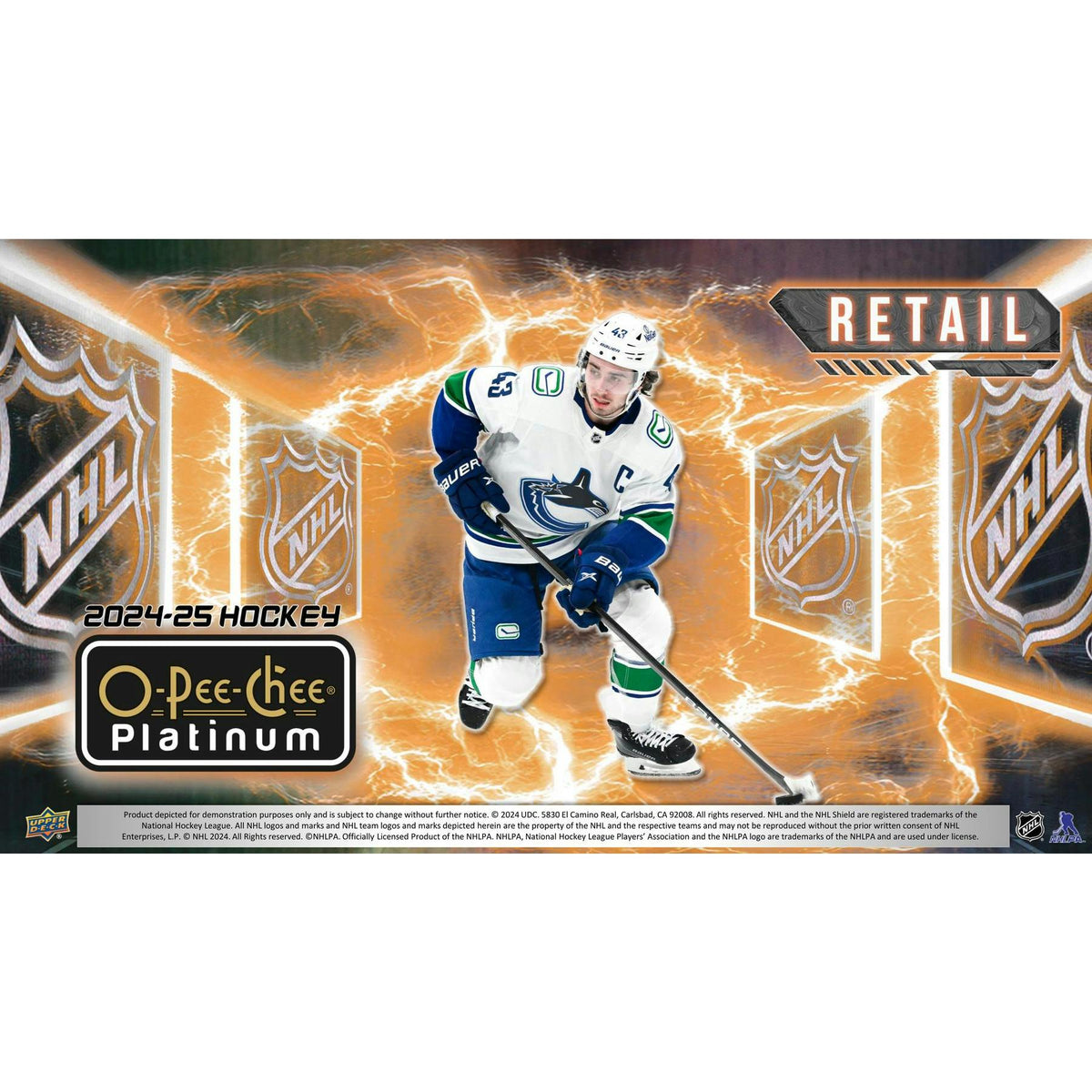 2024/25 Upper Deck O-Pee-Chee Platinum Hockey Blaster Box
