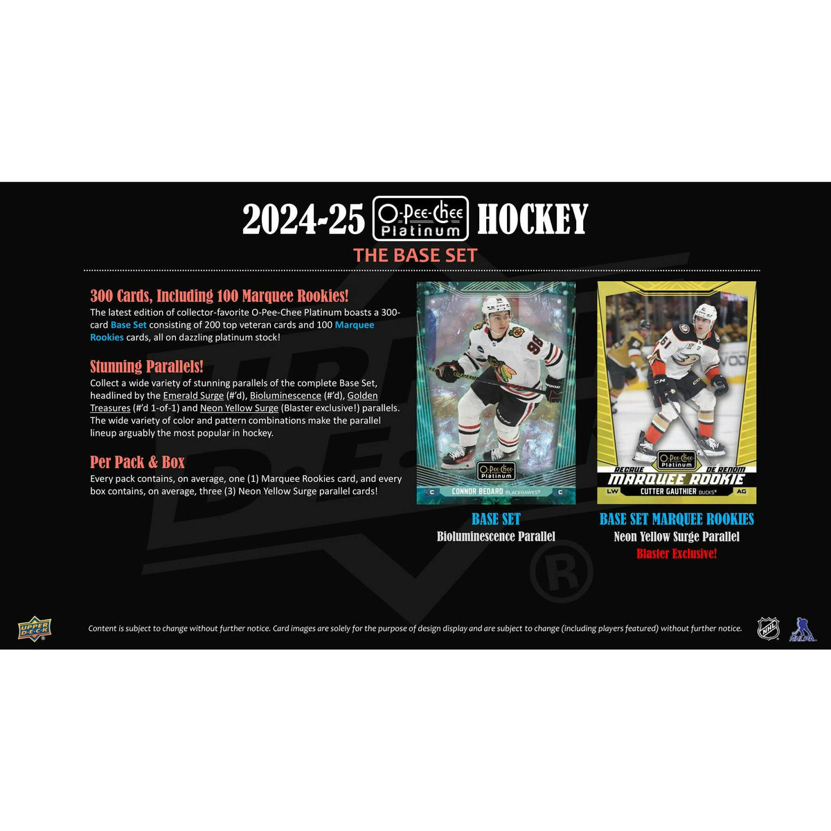 2024/25 Upper Deck O-Pee-Chee Platinum Hockey Blaster Box