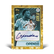 2024/25 Topps Gold UEFA Club Competitions Soccer Hobby Box