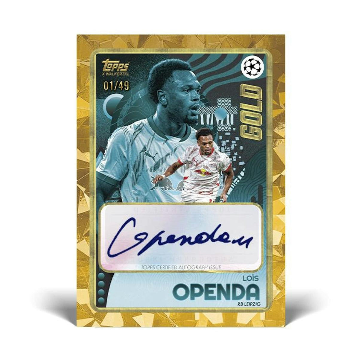 2024/25 Topps Gold UEFA Club Competitions Soccer Hobby Box