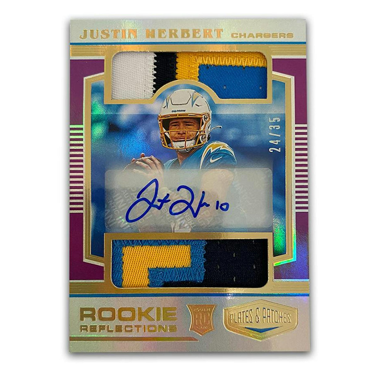 2020 Panini Plates and Patches Football Hobby Box